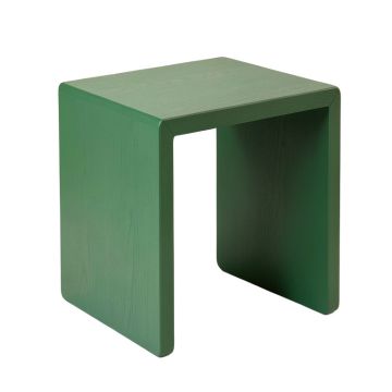 Oak Dell Side Table - Green