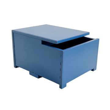 Lake Crossing Small-Parts Storage Drawer Cabinet - Blue