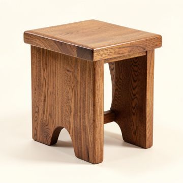 Rappaport Queen Bee Fairplay Carved Wooden Accent Stool (synthetic illustration; no displayed measurements)