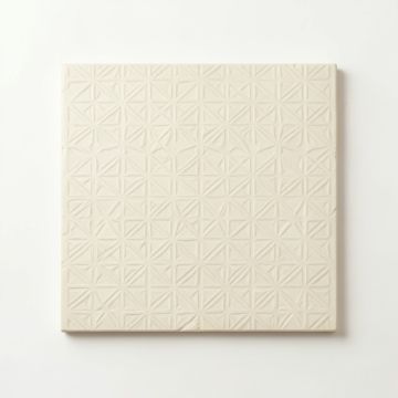 Briar Brook Uninstalled Square Decorative Tile - Cream (synthetic illustration; no displayed measurements)