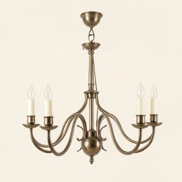 Patsy 5 - Light Candle Style Classic / Traditional Chandelier (synthetic illustration; no displayed measurements)