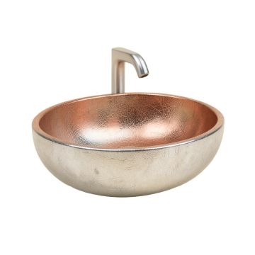 Vetro Freddo Nora Xl Modern Oval Vessel Bathroom Sink