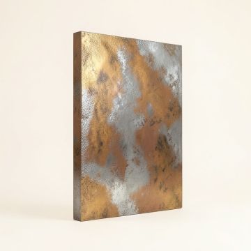 Textured Metal Wall Décor (synthetic illustration; no displayed measurements)