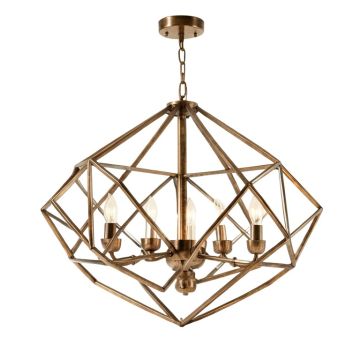 Maggiemae 8 - Light Lantern Geometric Chandelier
