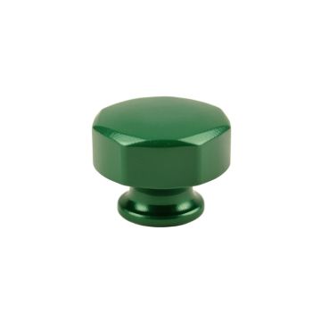 Cedar Bluff Cabinet Knob Without Packaging - Green
