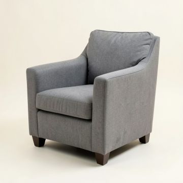 Bennith Upholstered Parsons Chair In Gray (synthetic illustration; no displayed measurements)