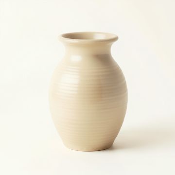 Rowan Branch Empty Decorative Vase - Beige (synthetic illustration; no displayed measurements)