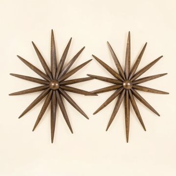 2 Piece Starburst Wall Décor Set (synthetic illustration; no displayed measurements)