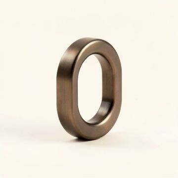 Contemporary Metal Pull 10 1/8 '' Center To Center Arch Pull (synthetic illustration; no displayed measurements)