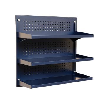 Moss Brook Empty Wall-Mounted Tool Organizer Panel - Navy