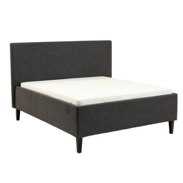 Bilst Metal Legs Queen Upholstered Platform Bed
