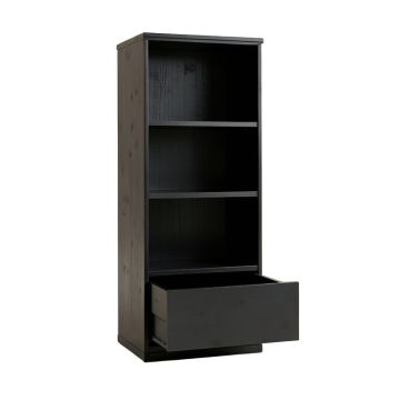Rowan Crossing Narrow Cubby Tower - Black