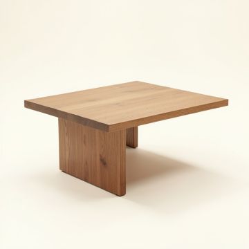 Daytin Solid Wood Coffee Table (synthetic illustration; no displayed measurements)