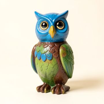 Stacking Owls Statue (synthetic illustration; no displayed measurements)