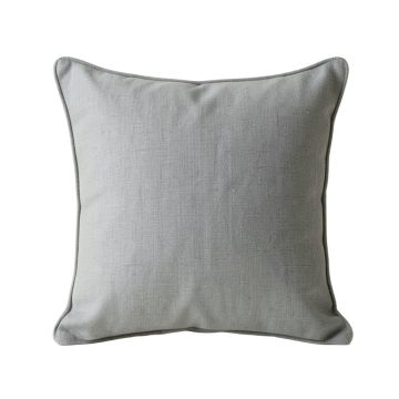 Olive Branch Filled Accent Pillow - Gray