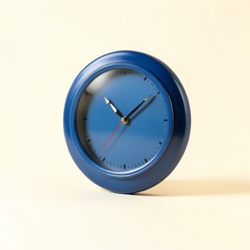 Zio Wall Clock (synthetic illustration; no displayed measurements)