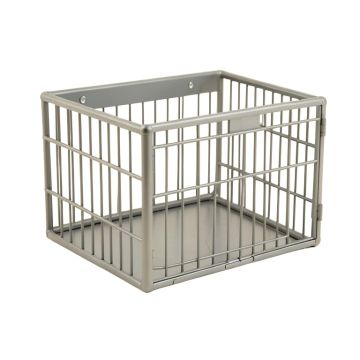 Dune Crossing Empty Furniture-Style Pet Crate - Gray (synthetic illustration; no displayed measurements)