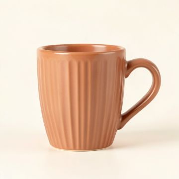 Ash Brook Ceramic Mug - Terracotta (synthetic illustration; no displayed measurements)