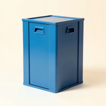 Hill Crossing Closed Outdoor Storage Box - Blue (synthetic illustration; no displayed measurements)
