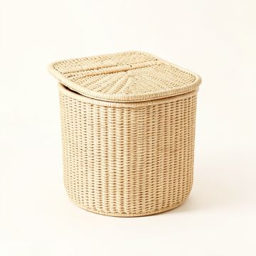 Olive Arc Laundry Hamper - Cream (synthetic illustration; no displayed measurements)