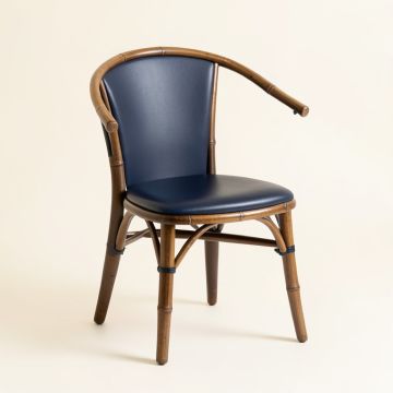 Holly Branch Dining Chair - Navy (synthetic illustration; no displayed measurements)
