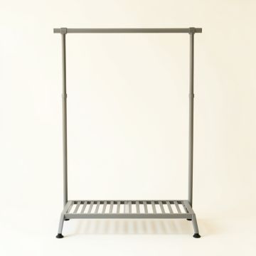 River Bend Empty Garment Rack - Gray (synthetic illustration; no displayed measurements)