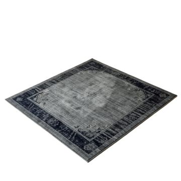 Katie Oriental Gray/Navy Area Rug (synthetic illustration; no displayed measurements)