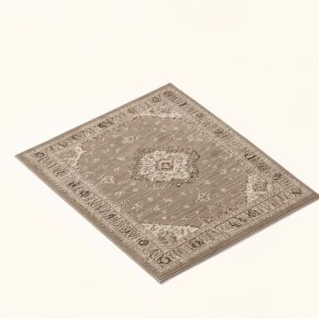 Zanzibar Bohemian Khaki Area Rug (synthetic illustration; no displayed measurements)