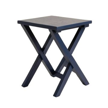 Pine Brook Compact Balcony Table - Navy