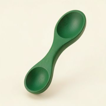 Moss Bridge Cooking Spoon - Green (synthetic illustration; no displayed measurements)
