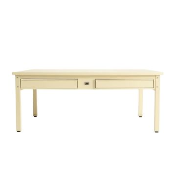 Cliff Dale Empty Workshop Workbench - Ivory