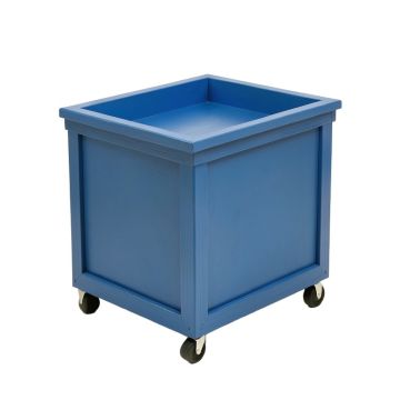 Willow Brook Empty Rolling Workshop Cart - Blue