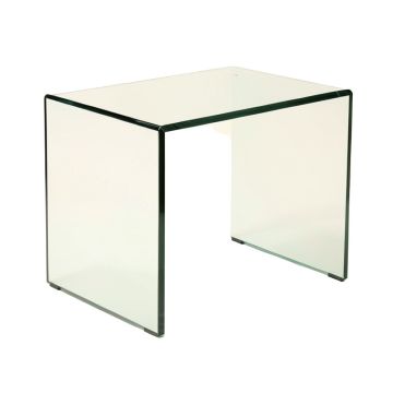 Timothee Reversible Glass L-Shape Desk