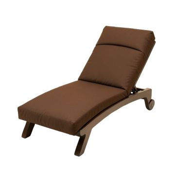 Swenson Reclining Chaise Lounge With Cushion