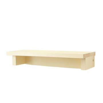 Field Bend Wall-Mounted Shelf - Cream
