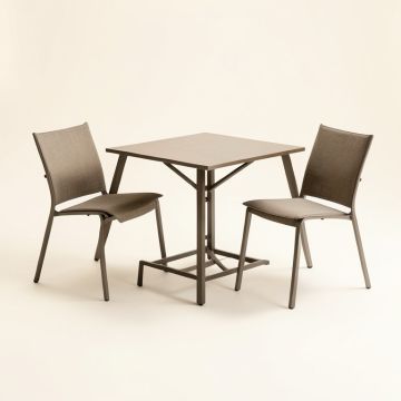 Alves Square 2 - Person 24 '' Long Bistro Set (synthetic illustration; no displayed measurements)