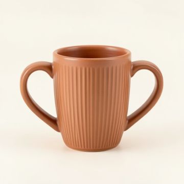 Fern Arc Ceramic Mug (synthetic illustration; no displayed measurements)