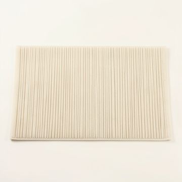 Hill Bend Bath Mat - Ivory (synthetic illustration; no displayed measurements)