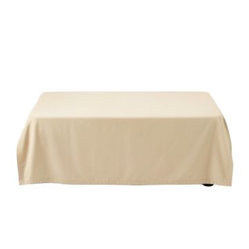 Juniper Branch Flat Bed Sheet - Beige