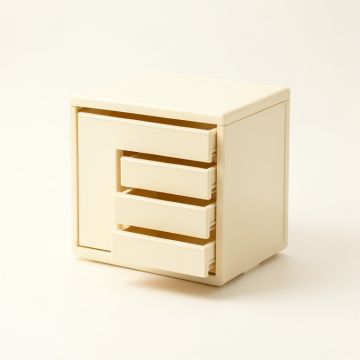 Aspen Brook Small-Parts Storage Drawer Cabinet - Cream (synthetic illustration; no displayed measurements)