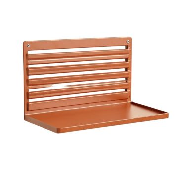 Spruce Bridge Wall-Mounted Entryway Organizer Shelf - Terracotta