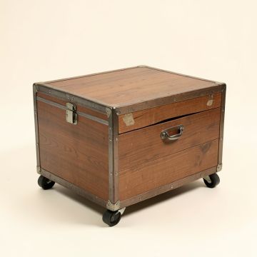 Rocker Extendable Wheel Coffee Table With Storage (synthetic illustration; no displayed measurements)