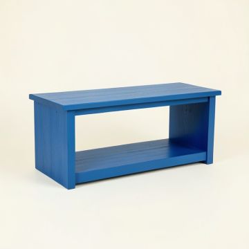 Holly Crossing Narrow Outdoor Storage Bench - Blue (synthetic illustration; no displayed measurements)