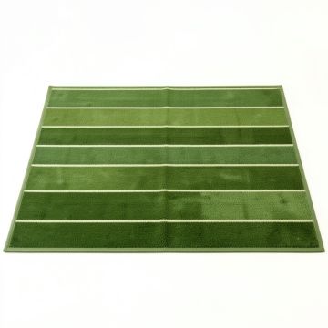 Vale Bend Rectangular Outdoor Rug - Green (synthetic illustration; no displayed measurements)