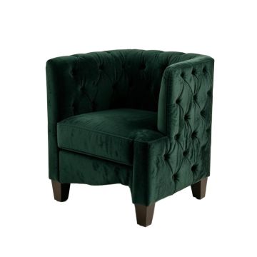 Harnden Tufted Velvet Upholstered Side Chair