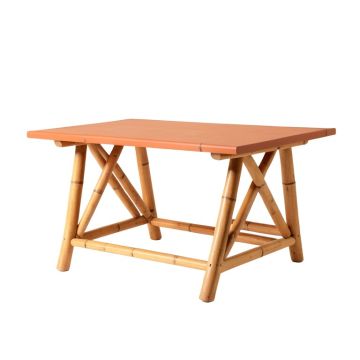 Lake Crossing Empty Workshop Workbench - Terracotta