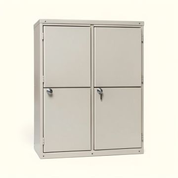 4 Door Front Load Vertical Multi-Unit Mailbox (synthetic illustration; no displayed measurements)