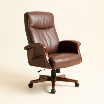 Merger Premium Executive Chair (synthetic illustration; no displayed measurements)