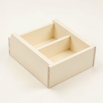 Heath Bend Empty Pantry Drawer Organizer Insert - Cream (synthetic illustration; no displayed measurements)