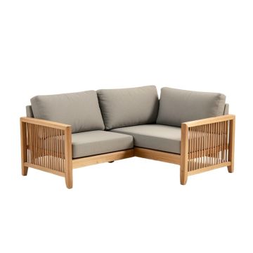 Chambliss 4 Piece Teak Sofa Seating Group With Cushions